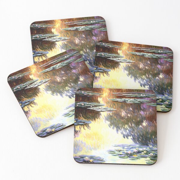 Item preview, Water Lilies: Impression of Reflections & Blossoming Surfaces (18) designed and sold by artdesignsnow.