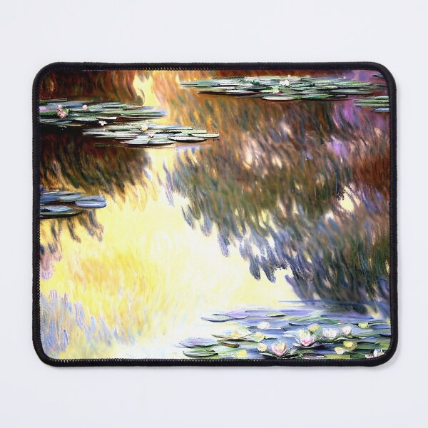 Item preview, Water Lilies: Impression of Reflections & Blossoming Surfaces (18) designed and sold by artdesignsnow.