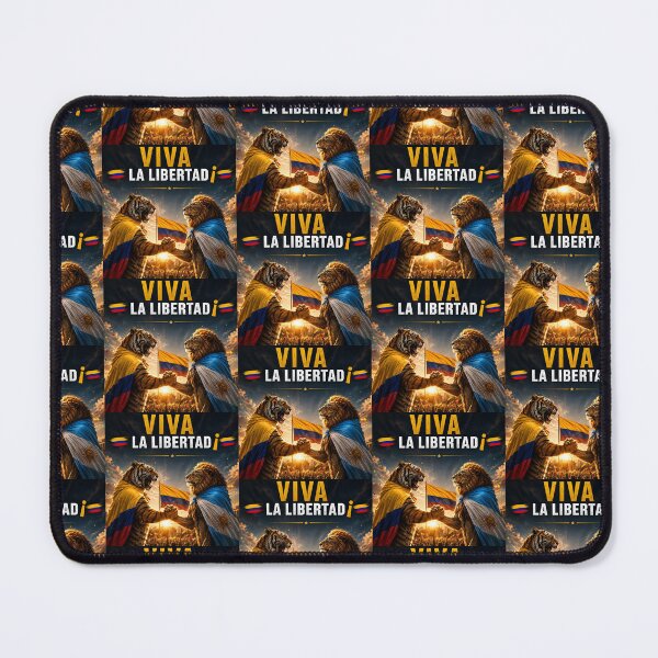 Item preview, Long live freedom! – Union of Colombia & Argentina | Epic Tiger and Lion Design designed and sold by Tienda Argentina.