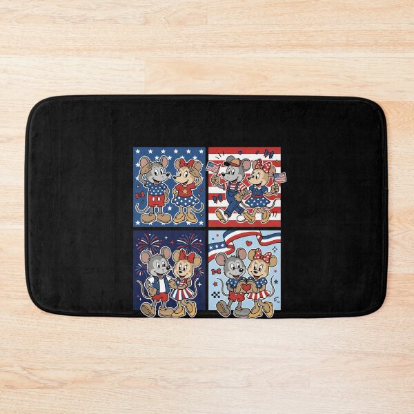 Item preview, Patriotic Mice Couple Independence Day USA Celebration designed and sold by SofenArt.
