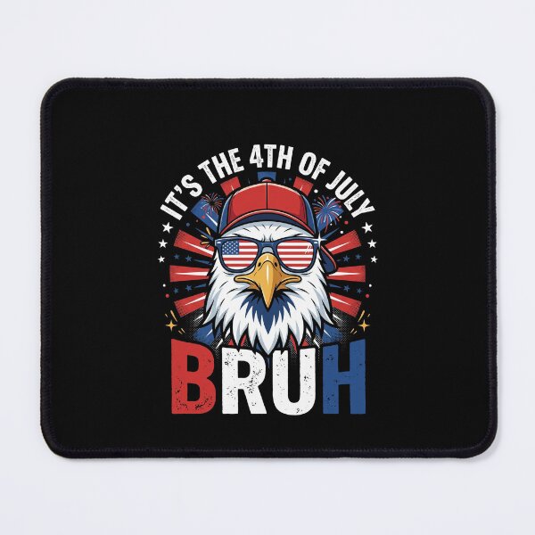 Item preview, It's The 4th Of July Bruh American Patriot Independence Day Eagle designed and sold by SofenArt.