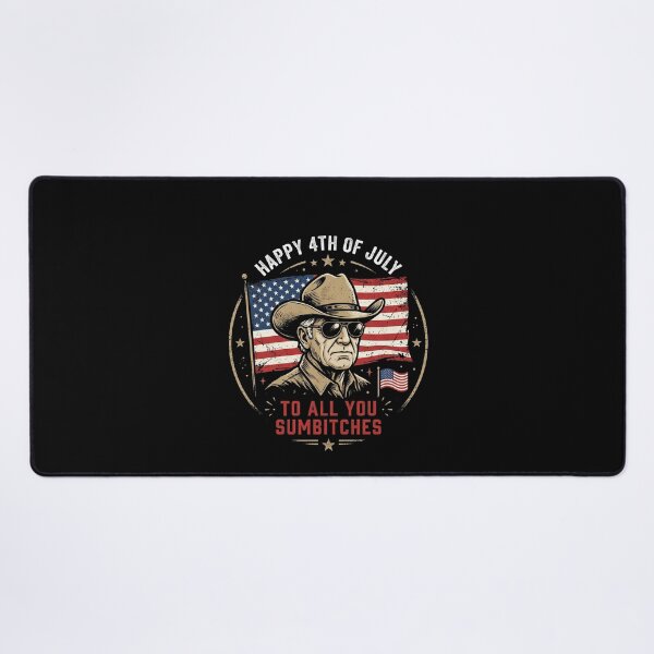 Item preview, Happy 4th Of July To All You Sumbitches American Patriotic Cowboy Humor designed and sold by SofenArt.