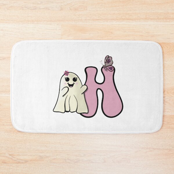Item preview, Ghost and the Letter H Retro Alphabet  designed and sold by Chatula Print Studio.