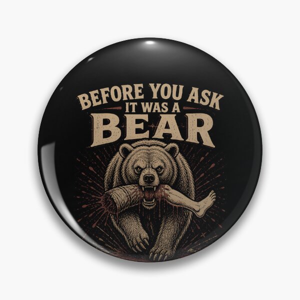 Item preview, Before You Ask It Was A Bear Funny Leg Amputee Gear designed and sold by DynamicDesign.