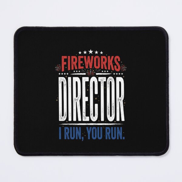 Item preview, Fireworks Director I Run, You Run Fourth Of July Patriot Celebration designed and sold by SofenArt.