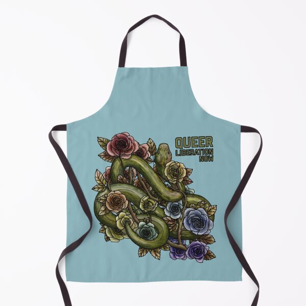 Item preview, Queer Liberation Now Snek designed and sold by Art by Veya.