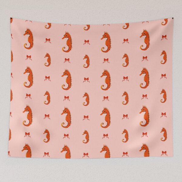 Item preview, Ocean Life Coastal Pattern Collection | Seahorses, Stingrays, Tropical Fish & Shrimp | Nautical Marine Surface Pattern Designs designed and sold by VirtuallyCreativ .