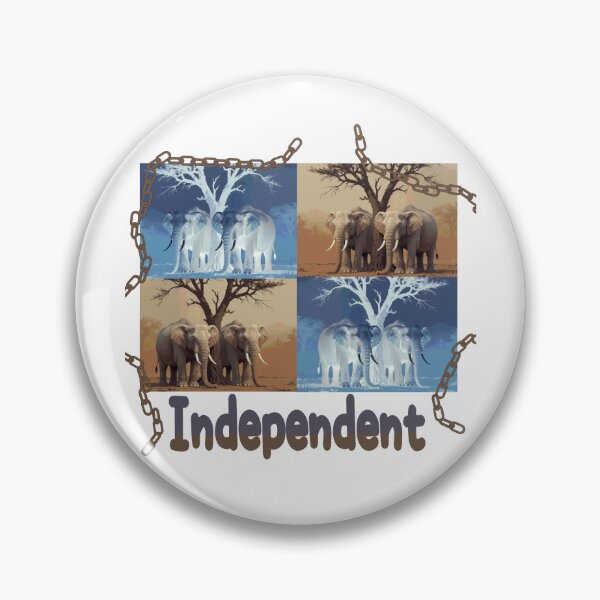 Item preview, Independent Elephants in Forest Arts  designed and sold by MigWhimsy.