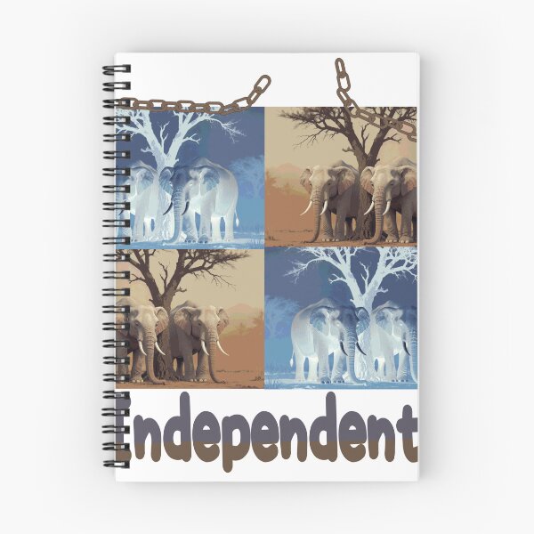 Item preview, Independent Elephants in Forest Arts  designed and sold by MigWhimsy.