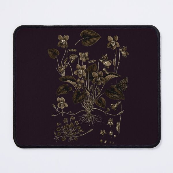 Item preview, Vintage Botanical Violet Flower - 17th Century Maria Sibylla Merian Scientific Plant Illustration designed and sold by Clintora.