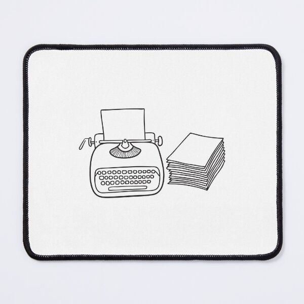 Item preview, Typewriter Next to Blank Paper Stack designed and sold by rasagamastore.