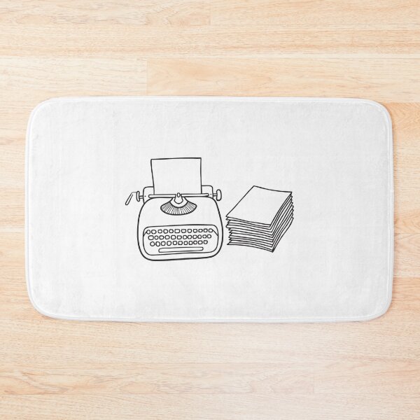 Item preview, Typewriter Next to Blank Paper Stack designed and sold by rasagamastore.