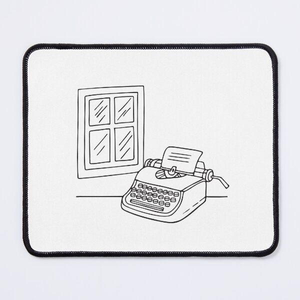 Item preview, Typewriter Near Window designed and sold by rasagamastore.