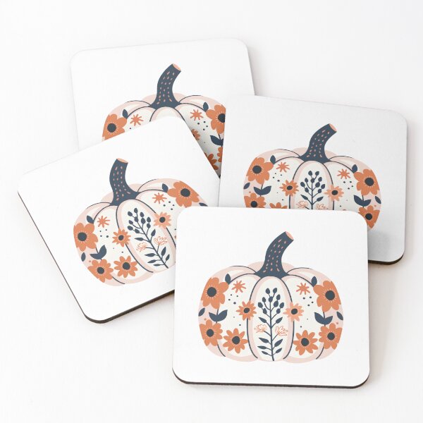 Item preview, Scandinavian Folk Art, Floral Pumpkin designed and sold by xiao xuans.