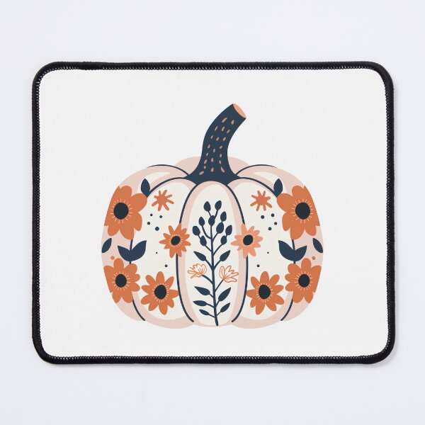 Item preview, Scandinavian Folk Art, Floral Pumpkin designed and sold by xiao xuans.