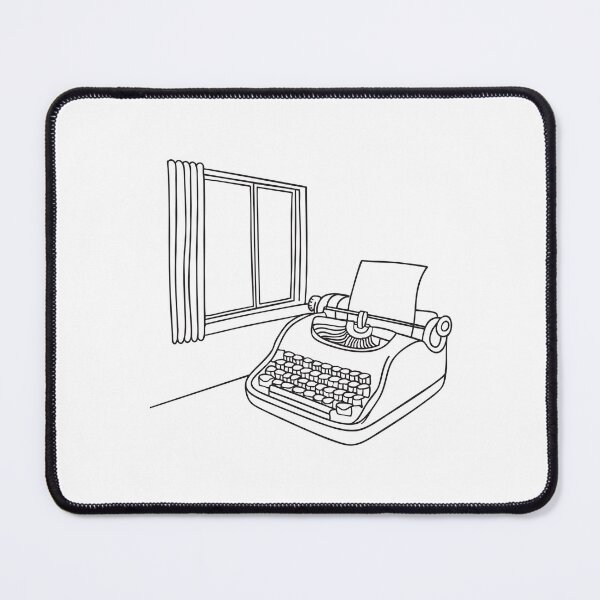Item preview, Typewriter Beside Sunlit Window designed and sold by rasagamastore.