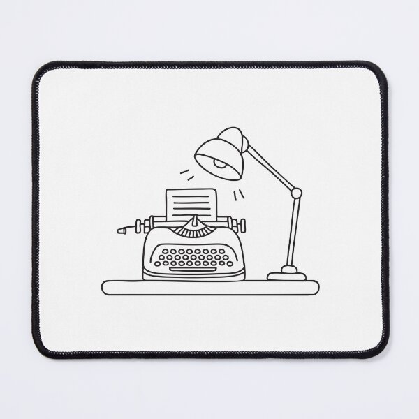 Item preview, Typewriter Beside Sunlit Window designed and sold by rasagamastore.