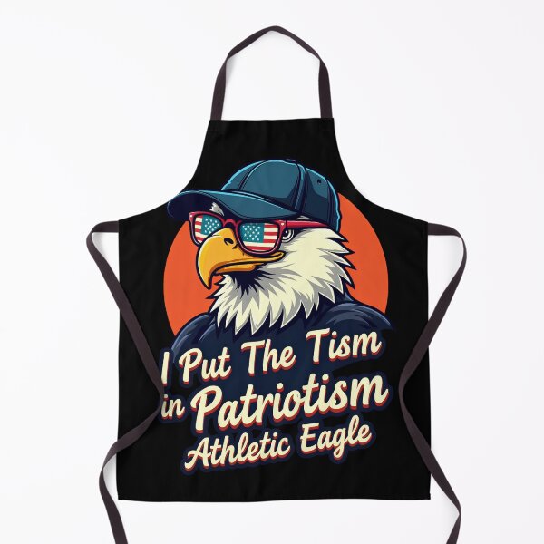 Item preview, I Put The Tism in Patriotism Athletic Eagle designed and sold by Majerdesign.
