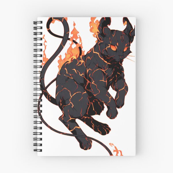Item preview, Balrog Fire Demon Cat designed and sold by pumsquare.