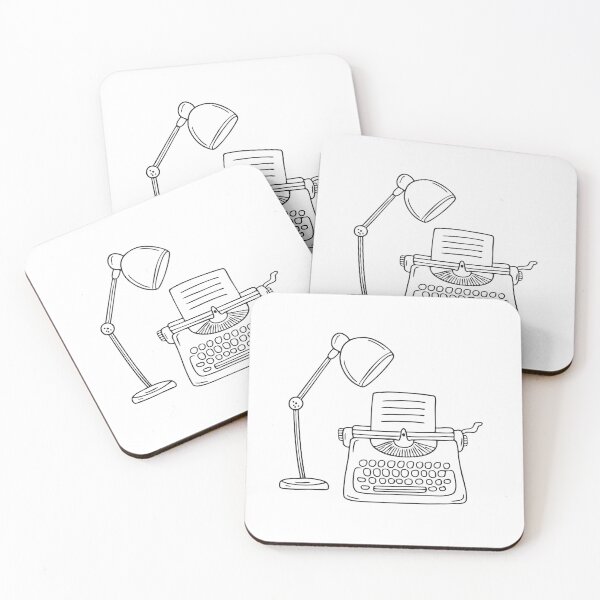 Item preview, Typewriter Under Desk Lamp designed and sold by rasagamastore.