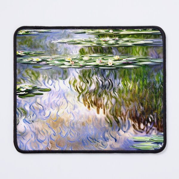 Item preview, Water Lilies: Impression of Reflections & Blossoming Surfaces (20) designed and sold by artdesignsnow.