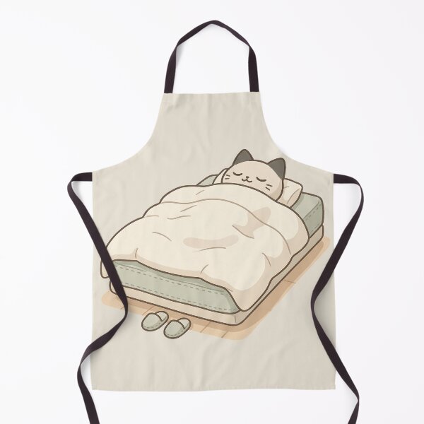Item preview, Cozy Cat in Bed: Tucked In Kawaii Kitten designed and sold by MythicCotton.