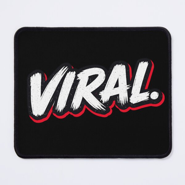 Item preview, Viral. | Funny British Humour Brush Typography designed and sold by YoSum.