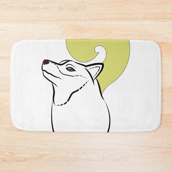 Item preview, Shiba Inu Sumi-e (Japanese ink painting) "KIIRO" designed and sold by ShibaCruise-On.