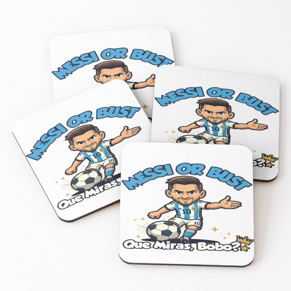 Artikelvorschau, Messi or Bust – Que Miras Bobo? Funny Football Fan T-Shirt | Soccer Legend Inspired Graphic Tee entworfen und verkauft von Sushikidsntoddlers.