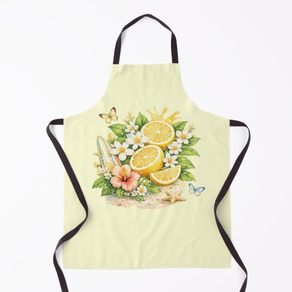 Item preview, Fresh Lemon Tropical Summer Art designed and sold by 0606PM.