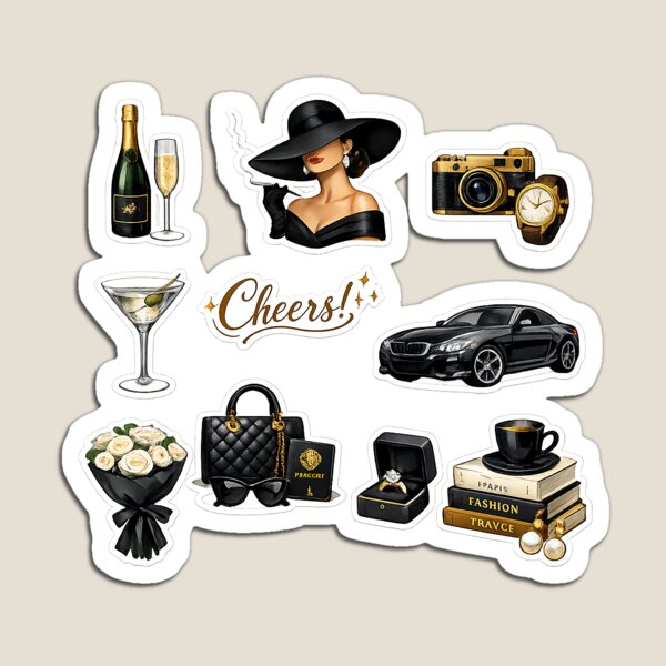 Item preview, Classy sticker pack designed and sold by My-Diy.
