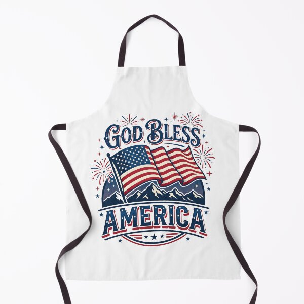 Item preview, God Bless America Patriotic USA Flag Mountain Independence Day Design designed and sold by fawzimorsy.