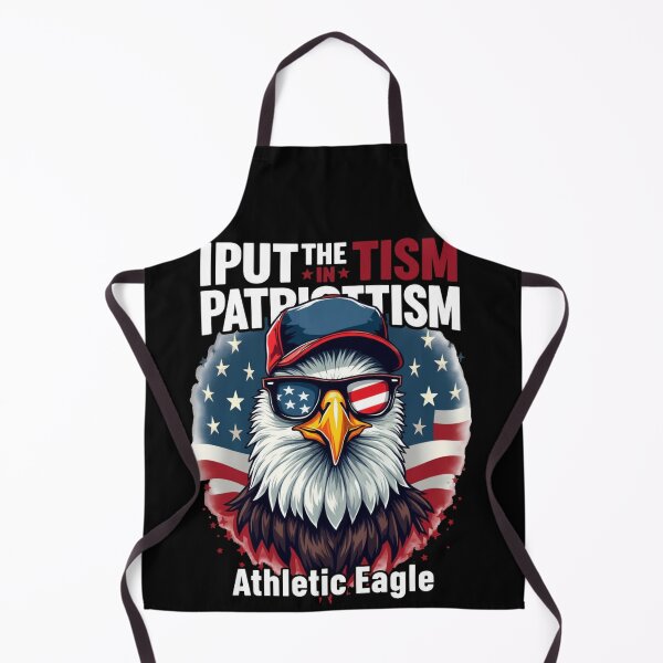 Item preview, I Put The Tism in Patriotism Athletic Eagle designed and sold by Majerdesign.