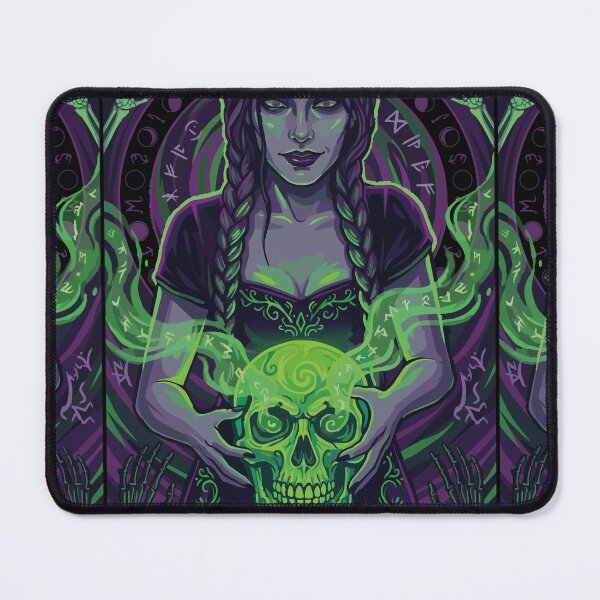 Item preview, Witch greetings from beyond the grave designed and sold by DCSMKreativ.