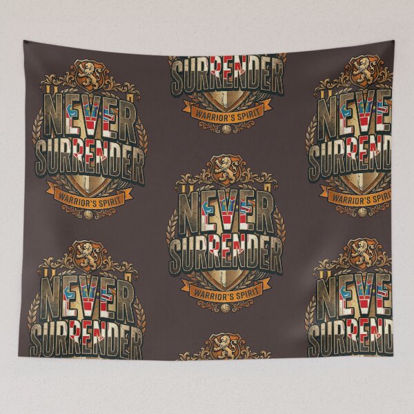 Item preview, Never Surrender Croatia Football Team designed and sold by Tharaazu.