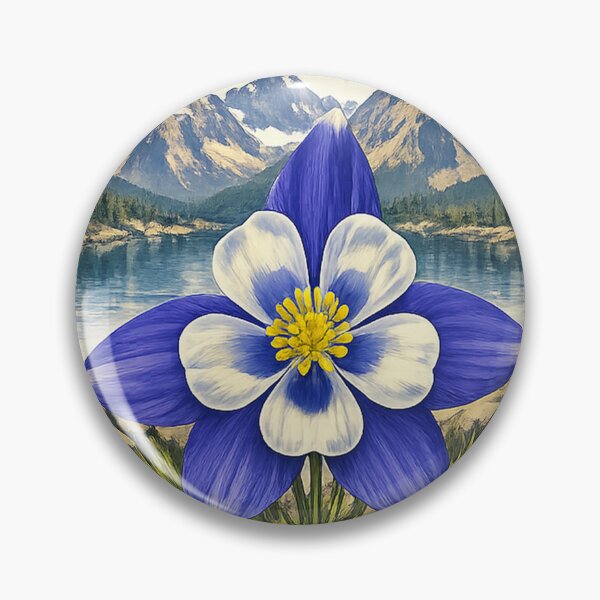 Item preview, Colorado Flower Stamp designed and sold by ryanapples2.
