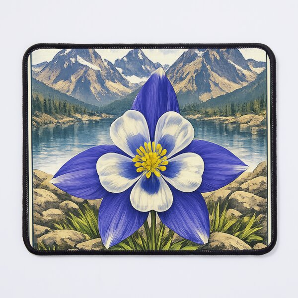 Item preview, Colorado Flower Stamp designed and sold by ryanapples2.