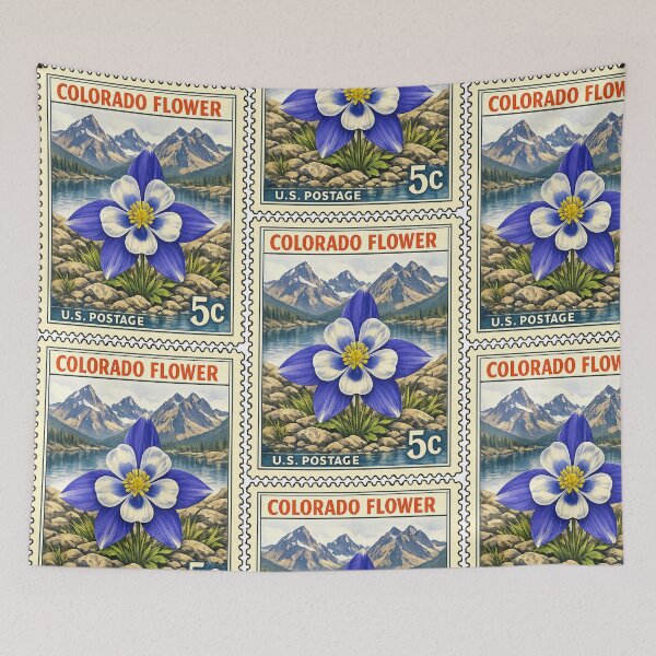 Item preview, Colorado Flower Stamp designed and sold by ryanapples2.