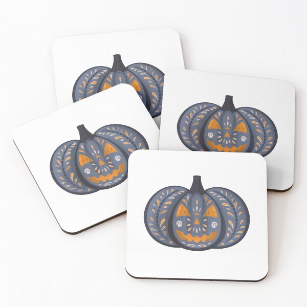Item preview, Scandinavian Folk Art, Floral Pumpkin designed and sold by xiao xuans.