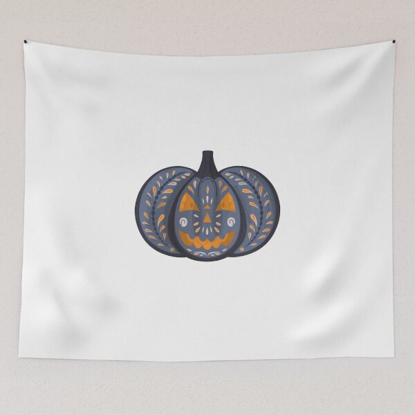 Item preview, Scandinavian Folk Art, Floral Pumpkin designed and sold by xiao xuans.