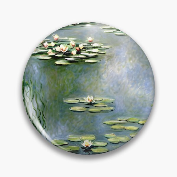 Item preview, Water Lilies: Impression of Reflections & Blossoming Surfaces (22) designed and sold by artdesignsnow.