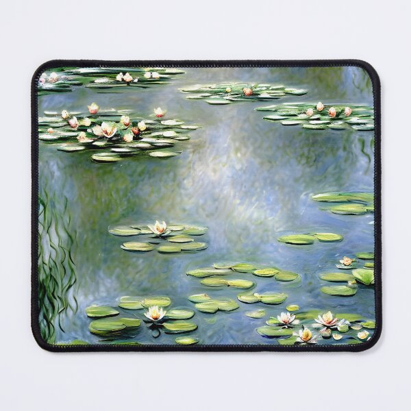 Item preview, Water Lilies: Impression of Reflections & Blossoming Surfaces (22) designed and sold by artdesignsnow.