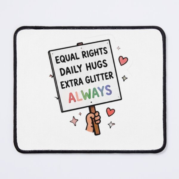 Item preview, Love Is Love Always Cute Pride Protest designed and sold by Pixanova.