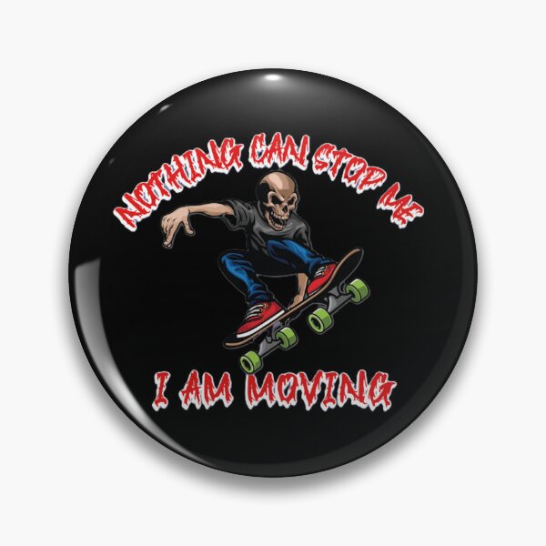 Item preview, Edgy Skate Or Die Skeleton Moving Graphic designed and sold by VNDL Gear.