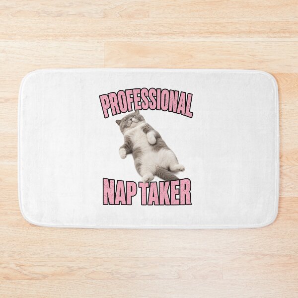 Item preview, Professional nap taker funny cat meme  designed and sold by Meenova Art.