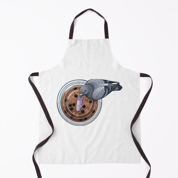 Item preview, Urban Street Pigeon Drinking Boba Tea designed and sold by ArcApparel2020.
