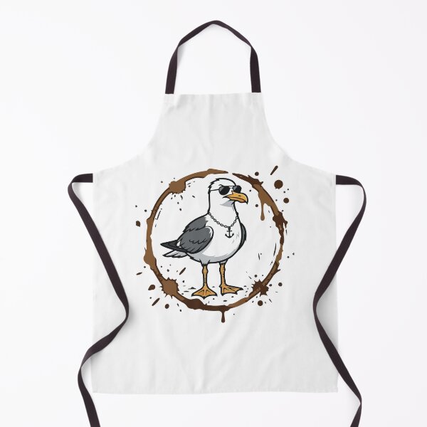 Item preview, Rebellious Seagull Messy Coffee Ring Stain designed and sold by ArcApparel2020.