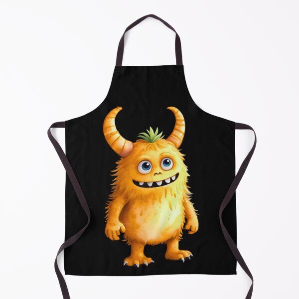 Item preview, Little pumpkin monster. Minimalistic baby monster. designed and sold by NewtBoo.