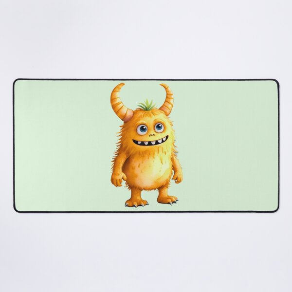 Item preview, Little pumpkin monster. Minimalistic baby monster. designed and sold by NewtBoo.