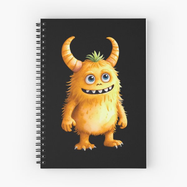 Item preview, Little pumpkin monster. Minimalistic baby monster. designed and sold by NewtBoo.